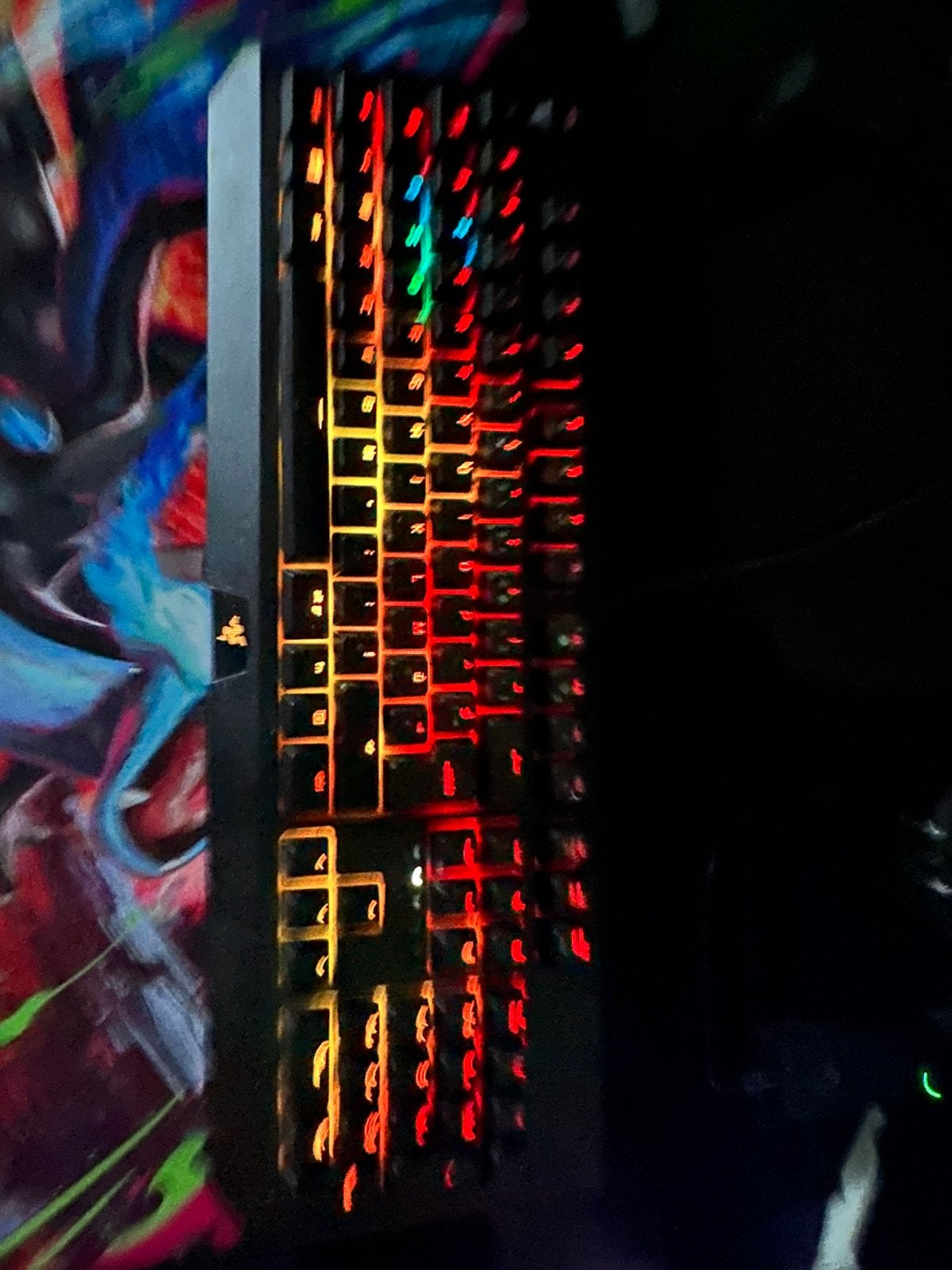 Razer - Gaming toetsenbord - AZERTY, Computers en Software, Ophalen of Verzenden, Azerty, Zo goed als nieuw, Gaming toetsenbord