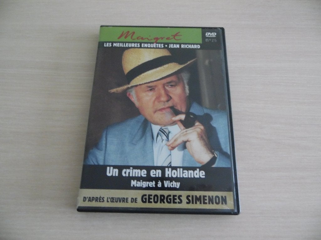 MAIGRET UN CRIME EN HOLLANDE ET MAIGRET À VICHY, Cd's en Dvd's, Dvd's | Tv en Series, Zo goed als nieuw, Overige genres, Alle leeftijden