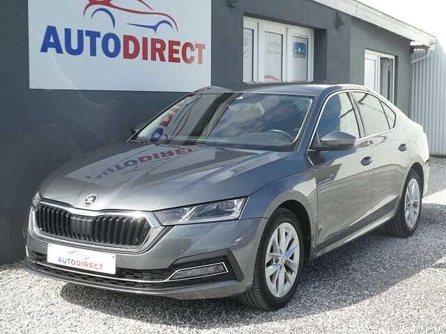 SKODA Octavia 1.0 TSI MHE DSG7 Cuir, Led, Carplay, Cockpit,, Automaat, Bedrijf, 108 pk, Zilver of Grijs