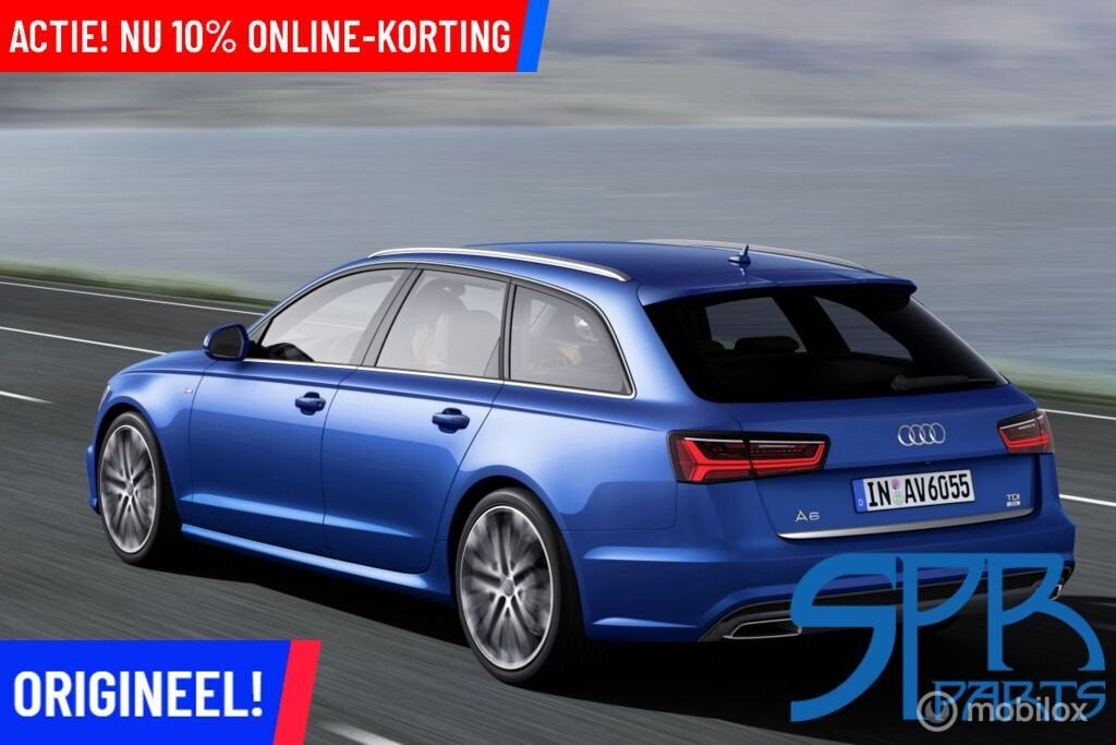 A6 4G AVANT C7 ALLROAD Dakrail set chroom CHROME DAKRAILS S6, Auto-onderdelen, Audi, Gebruikt, Audi, Ophalen of Verzenden