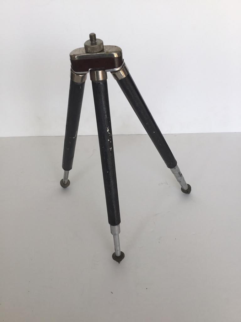 Vintage compacte driepoot statief voor fotografie, Audio, Tv en Foto, Fotografie | Statieven en Balhoofden, Gebruikt, Driepoot