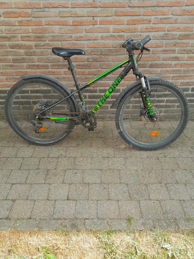 fiets, Fietsen en Brommers, Fietsen | Heren | Herenfietsen, Versnellingen, Zo goed als nieuw, 57 tot 61 cm, Schijfrem