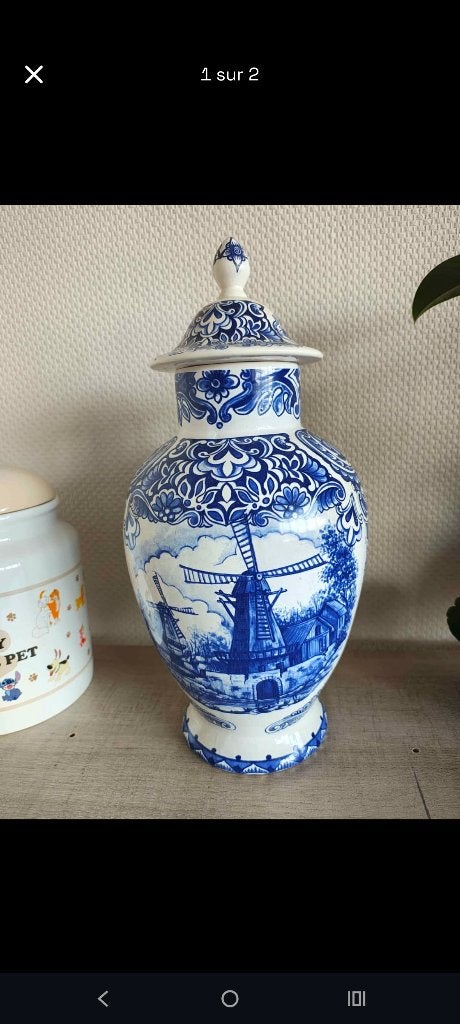 T Delft bleu, Antiquités & Art, Enlèvement