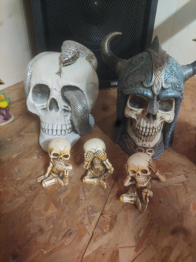 Tête de mort décorative, Antiquités & Art, Enlèvement