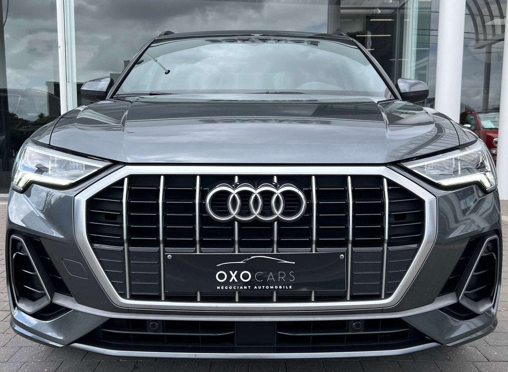 Audi Q3 S-LINE 35 TDI 150CV / LED Matrix / Cuir Sport / Cock, Autos, Audi, Argent ou Gris, Achat, Entreprise, Alcantara