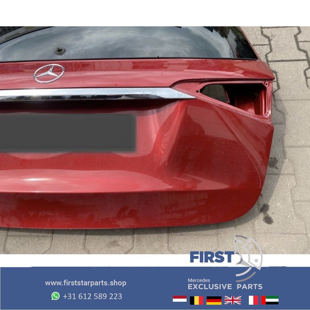 W167 V167 GLE SUV ACHTERKLEP A1677403800 ROOD origineel Merc, Arrière, Haillon arrière, Utilisé, -