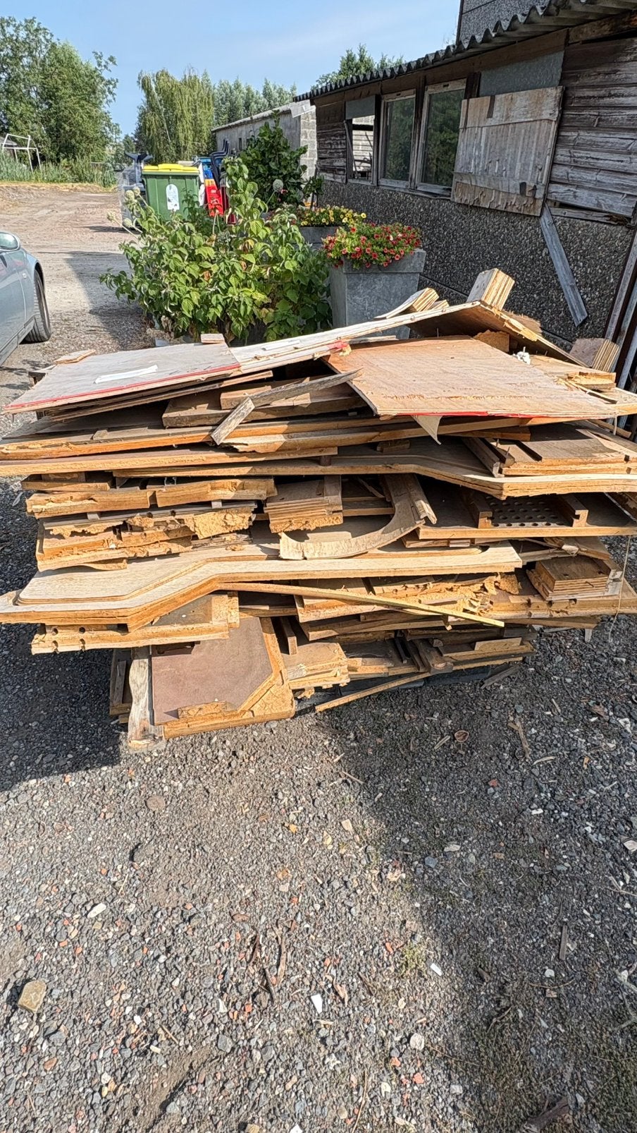 Gebruikt hout., Doe-het-zelf en Bouw, Hout en Planken, Ophalen, Gebruikt, Overige houtsoorten, Pallet