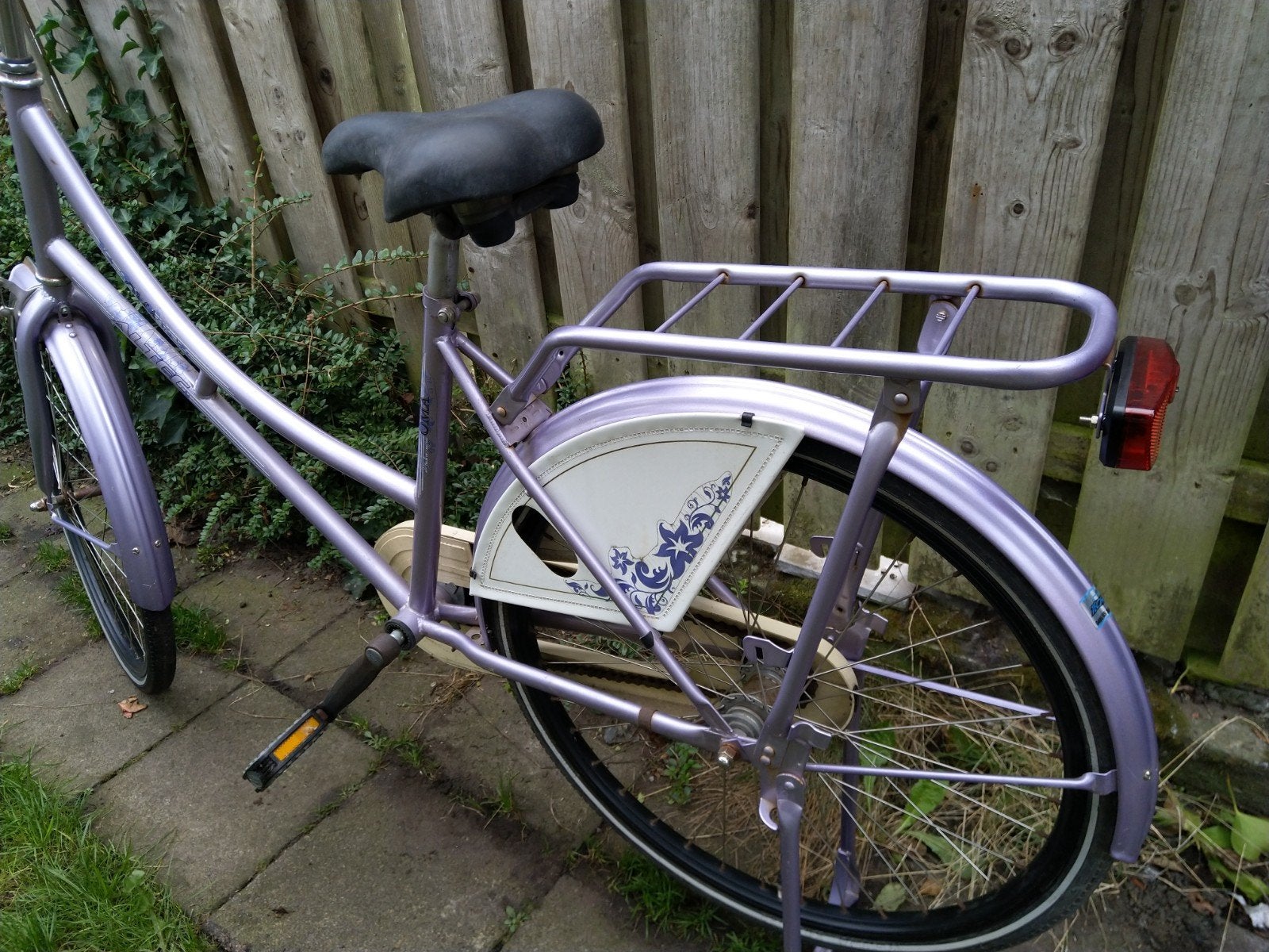 Omafiets voor meisjes 26 inch, Terugtraprem, Altec, Gebruikt, Handrem