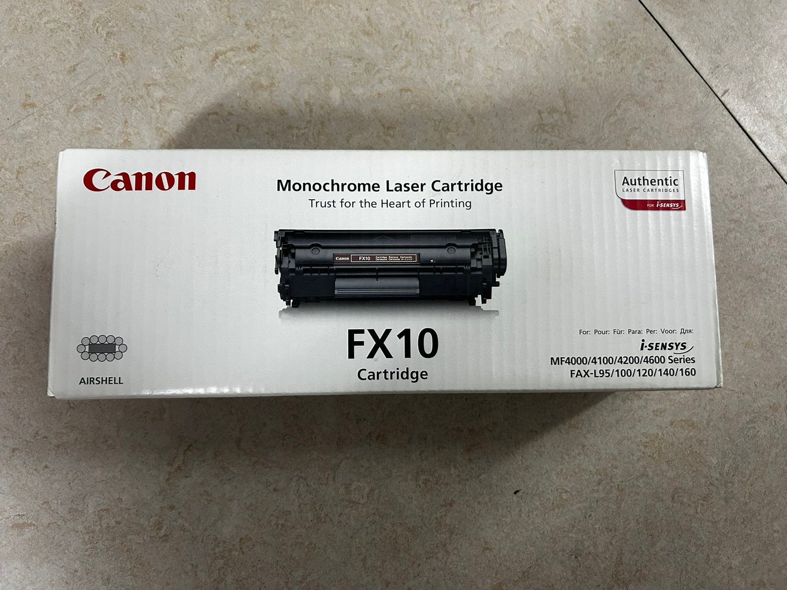 Nieuwe Canon FX10-toner - monochrome laser - gesloten, Ophalen of Verzenden, Nieuw, Cartridge