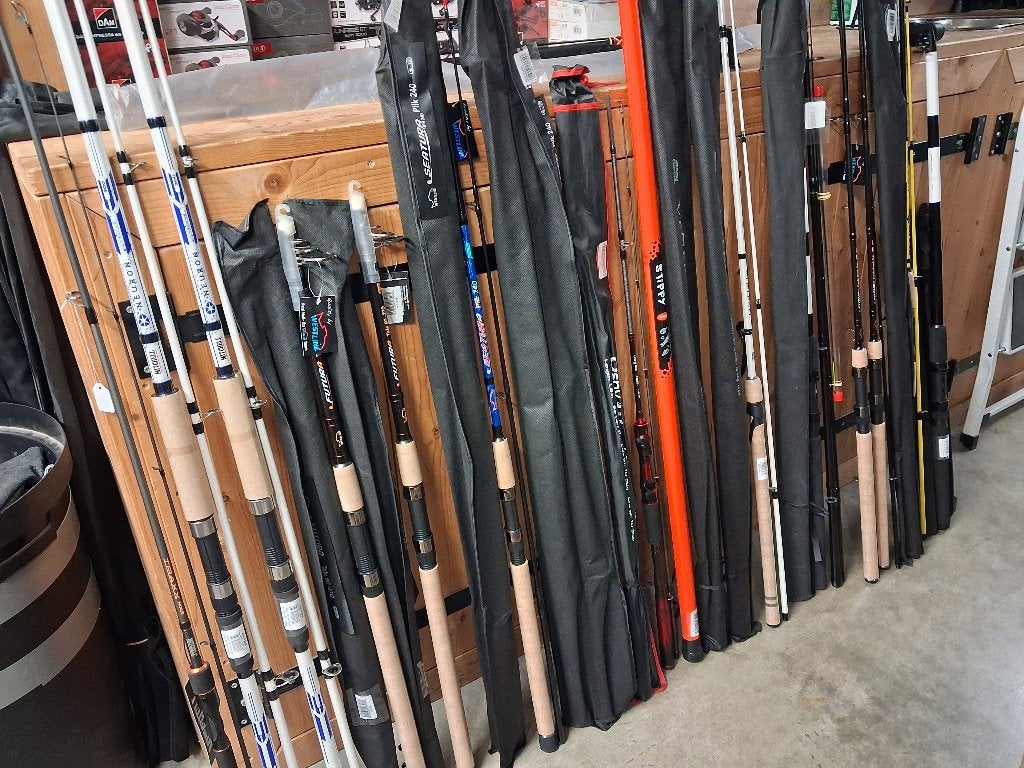 RESTPARTIJ nieuwe Hengels....25 stuks!, Sports nautiques & Bateaux, Enlèvement ou Envoi, Neuf, Autres types