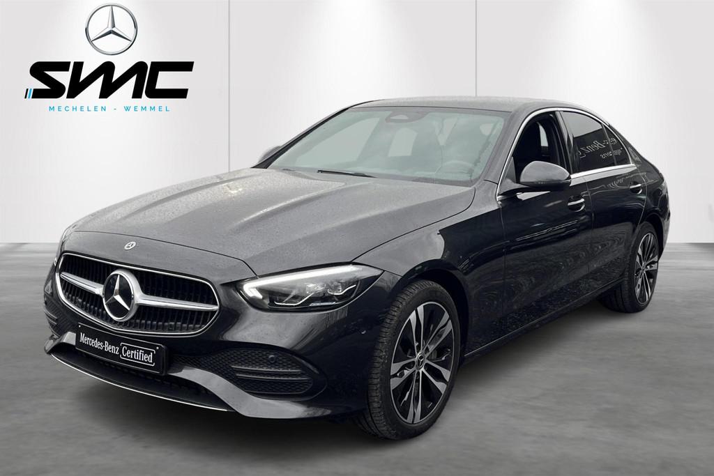 Mercedes-Benz C-klasse C 300 e Luxury Line, Auto's, Automaat, 4 deurs, Zwart, 2080 kg