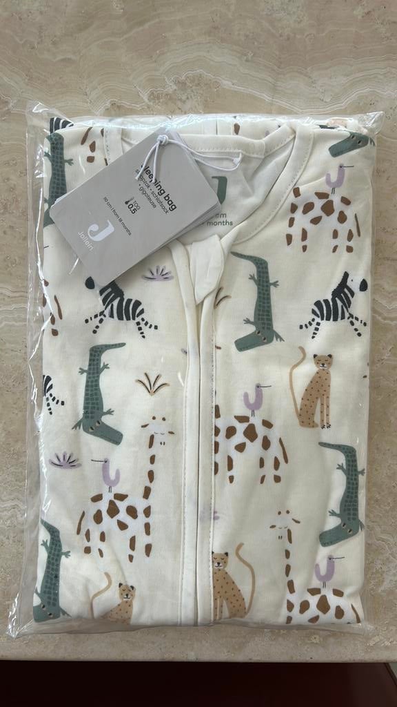 Jollein - baby slaapzak jersey - Jungle jambo 110cm, Ophalen of Verzenden, Zo goed als nieuw