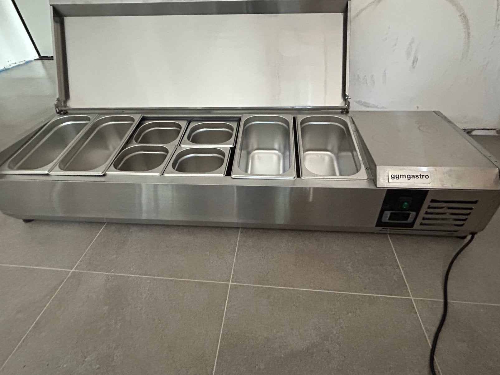 Saladebar, Ophalen, Koelen en Vriezen
