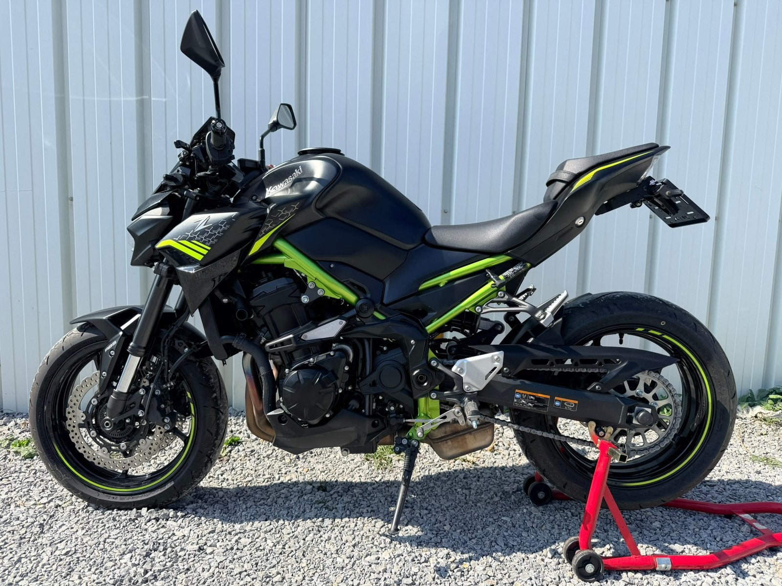 Kawasaki Z900 2700km! Tva déductible, Échappement sport, Permis Moto A, Entreprise, Plus de 35 kW