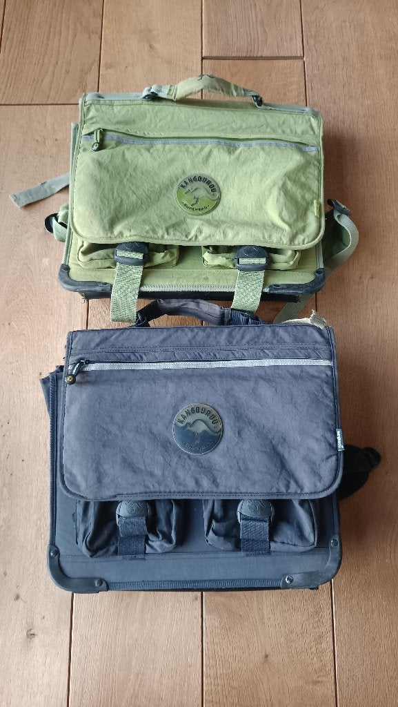 Boekentas Kangourou, Enlèvement, Utilisé, Bleu, Porte-documents ou Cartable