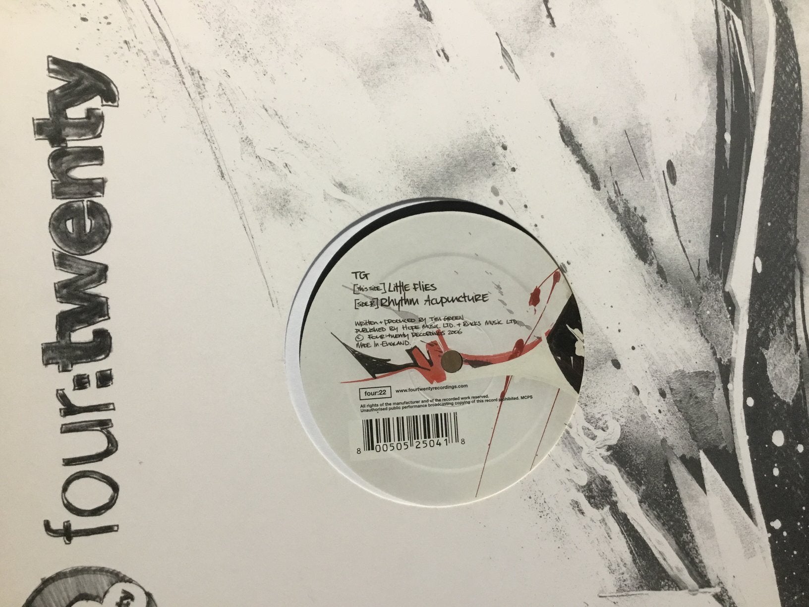 TG. Little Flies / Rhythm Acupuncture, Enlèvement ou Envoi, Comme neuf