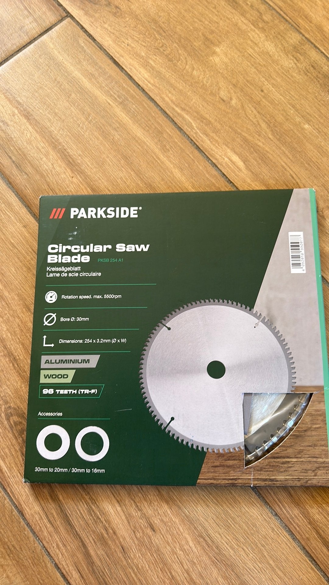 Zaagblad voor cirkelzaag met 96 tanden, Ophalen of Verzenden, Nieuw, Cirkelzaag