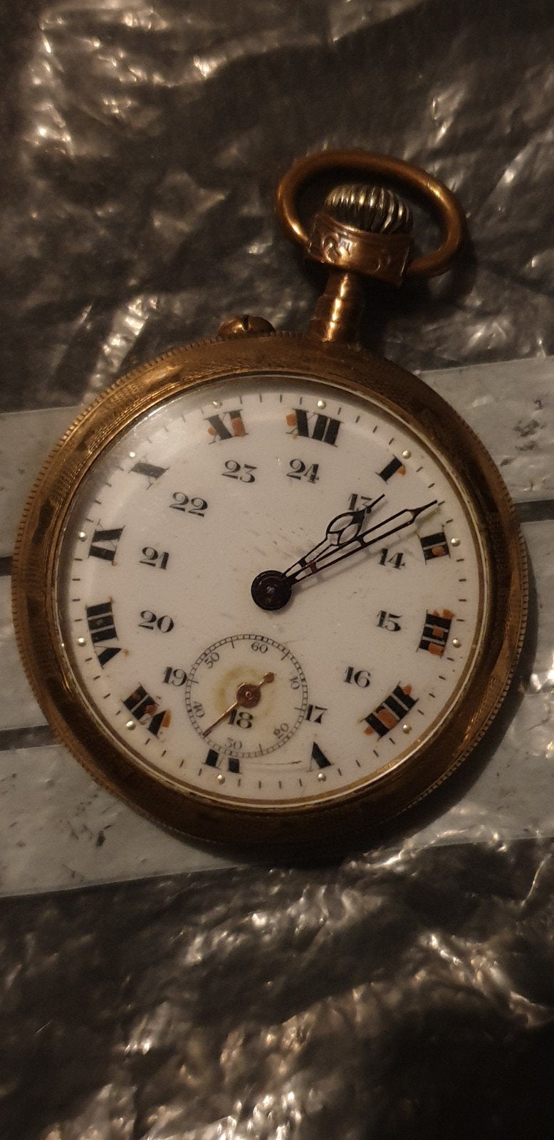 .zakhorloge orsol/moeris circa 1900, Ophalen of Verzenden, Overige materialen, Zakhorloge, Overige merken