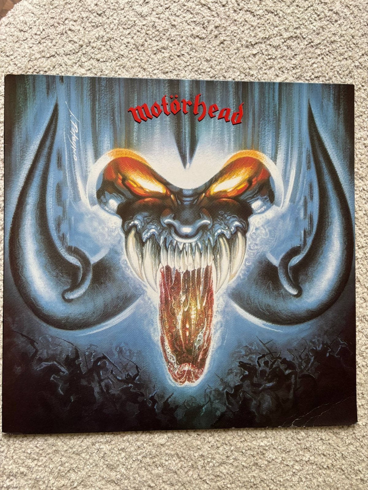 Lp motörhead - rock ‘n’ roll 1987 vinyl near mint, Ophalen of Verzenden, Zo goed als nieuw