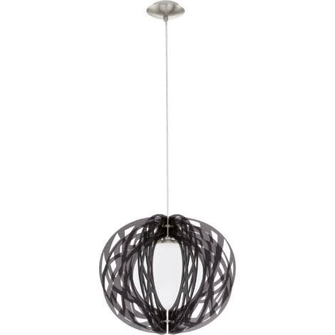 EGLO Stellato – Design hanglamp – Donkergrijs, Huis en Inrichting, Ophalen, Zo goed als nieuw, Glas
