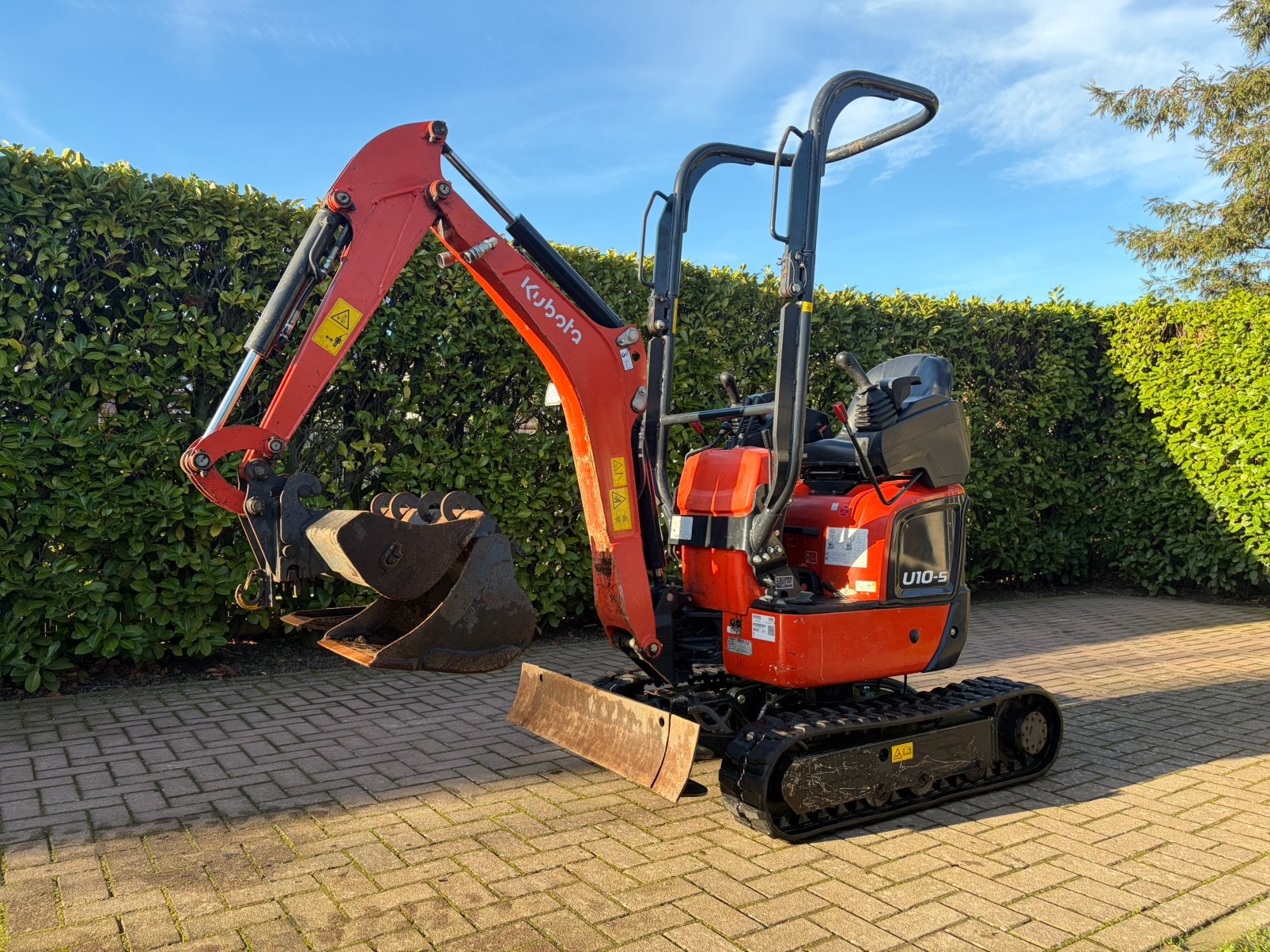 Kubota U-10-5 / U10 - 5 graafmachine, Zakelijke goederen, Machines en Bouw | Kranen en Graafmachines, Ophalen