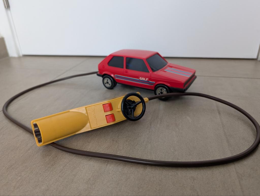 Volkswagen Golf 1 op afstandsbediening, Ophalen