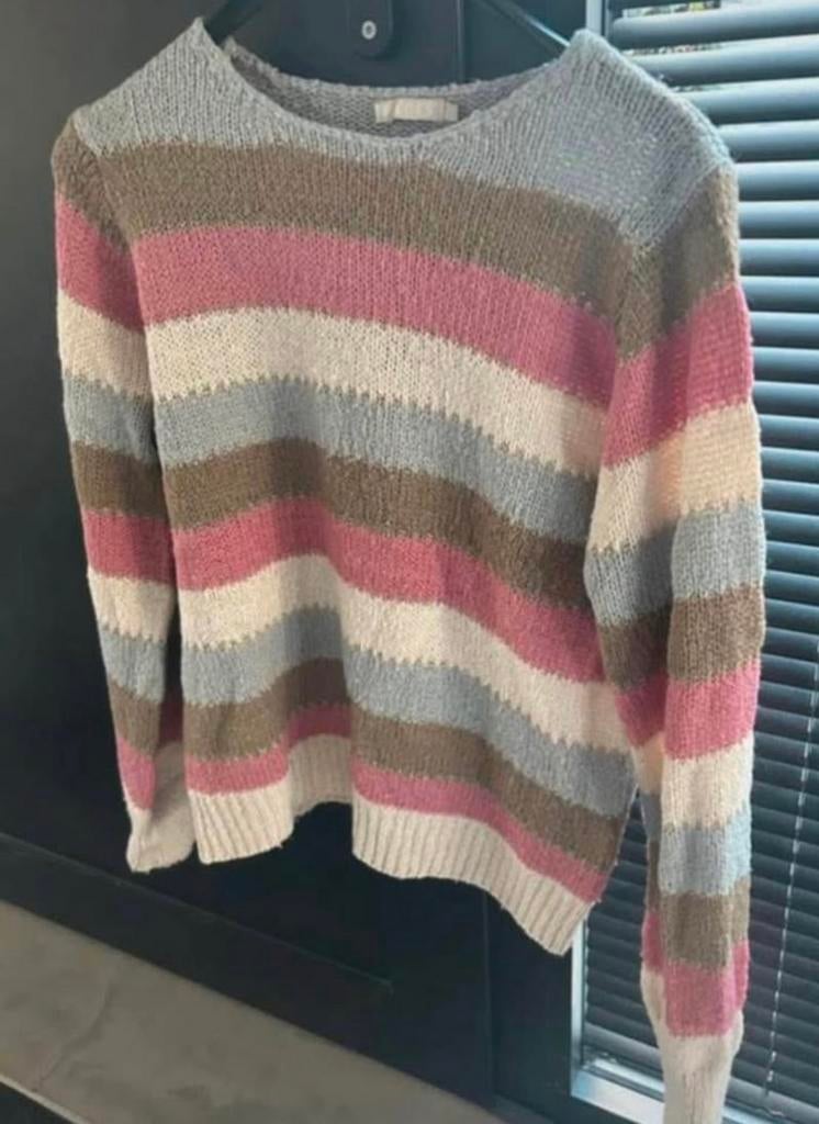 Gestreepte trui - Pieces - medium, Kleding | Dames, Ophalen of Verzenden, Gedragen, Maat 38/40 (M), Overige kleuren