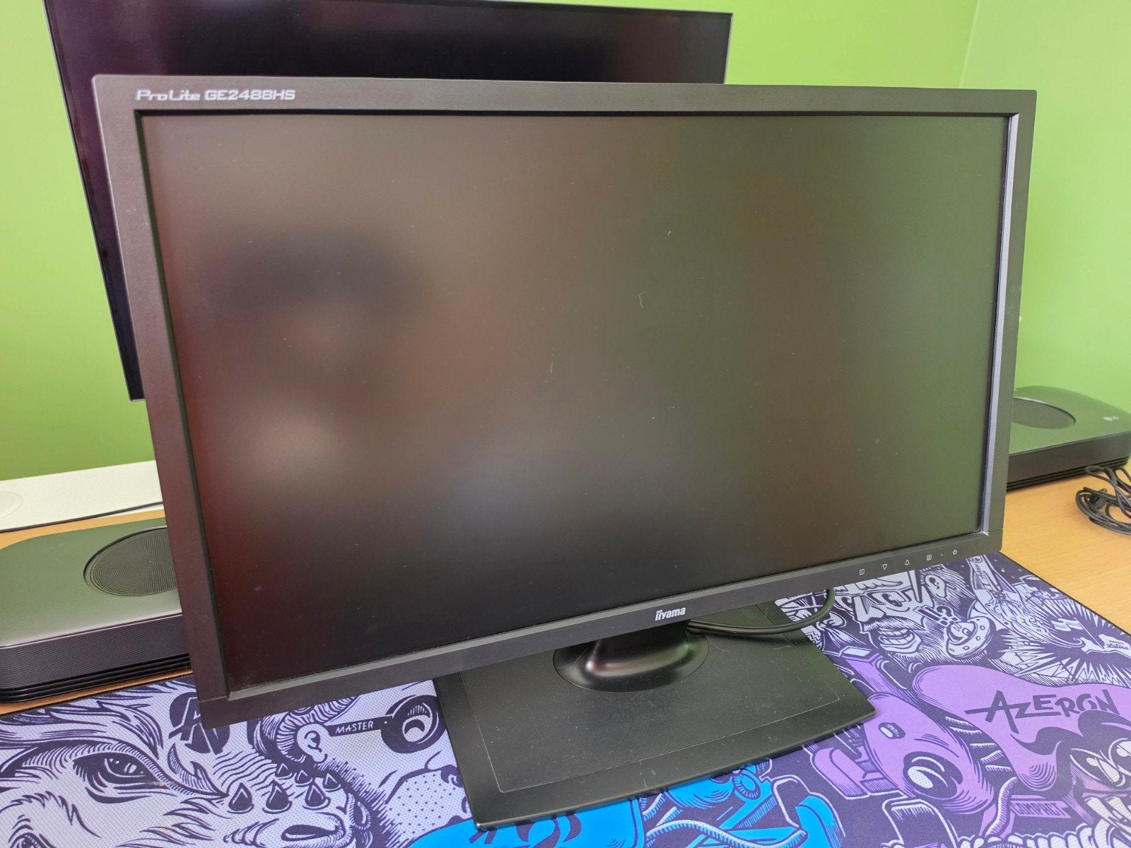 Iyama prolite monitor 1ms, 1 à 2 ms, Utilisé, LED, Haut-parleurs intégrés