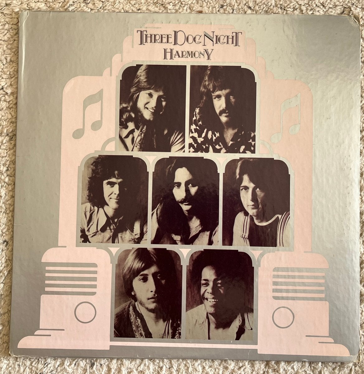 Lp Three Dog night, Harmony, Ophalen of Verzenden, Gebruikt