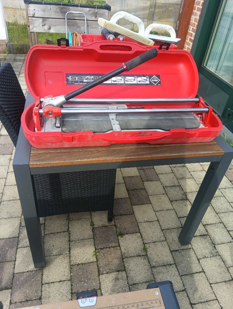 Tegelset RUBI, professioneel en volledig, no brol, Doe-het-zelf en Bouw, Gereedschap | Handgereedschap, Gebruikt, Ophalen