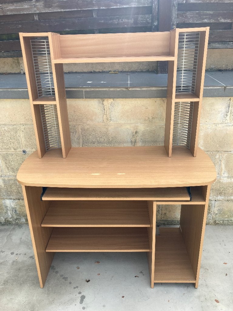 Meuble ordinateur, Enlèvement, Utilisé, Pin