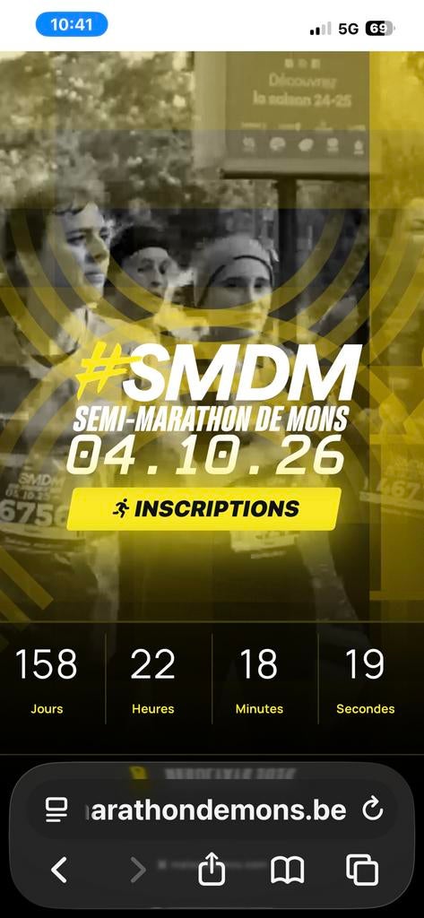 semi marathon de mons, Tickets & Billets