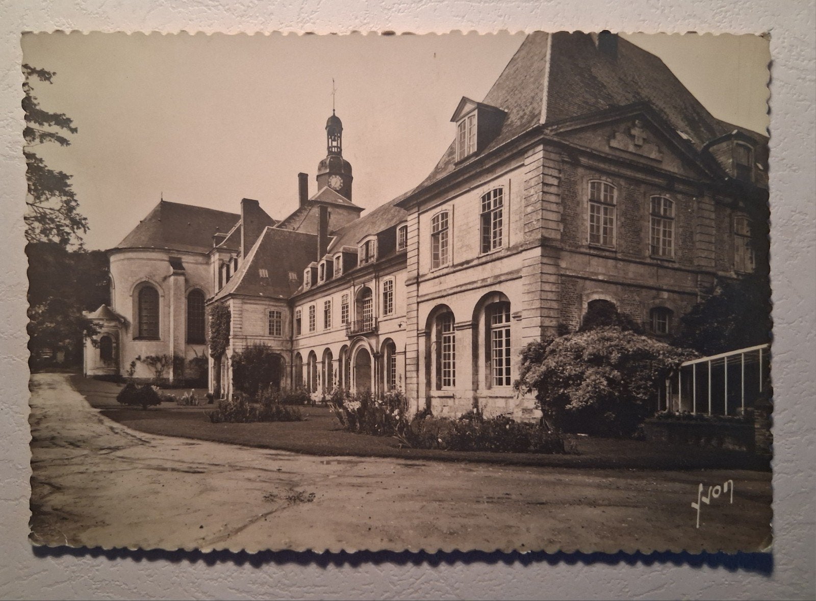 vintage Postkaart Abdij van Valloires (Frankrijk), Verzamelen, Postkaarten | Buitenland, Ophalen of Verzenden, Frankrijk