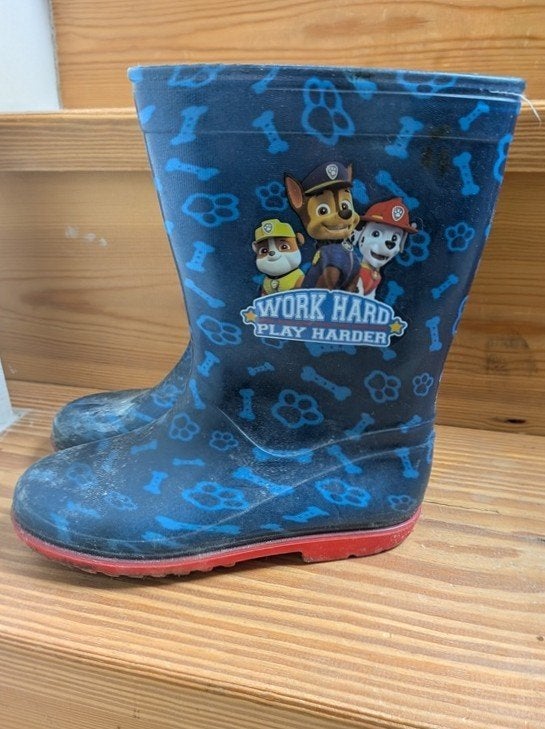 Bottes de pluie Pat Patrouille - pointure 30, Enfants & Bébés, Enlèvement, Utilisé, Bottes
