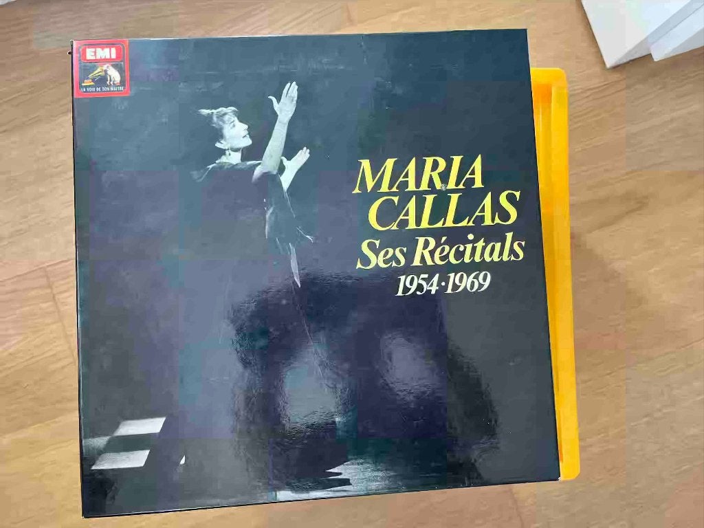 Maria Callas — Récitals 1954-69, 11 LP + L'Avant-Scène Opéra, Enlèvement ou Envoi, Comme neuf, Coffret