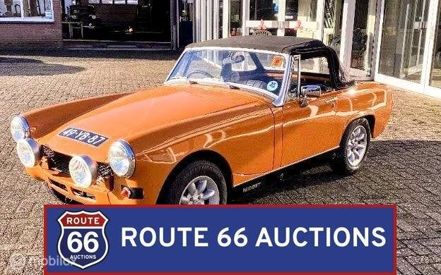 MG Midget 1500 | 1976 | Route 66 Auctions, Autos, Achat, Entreprise, Boîte manuelle, Autre carrosserie