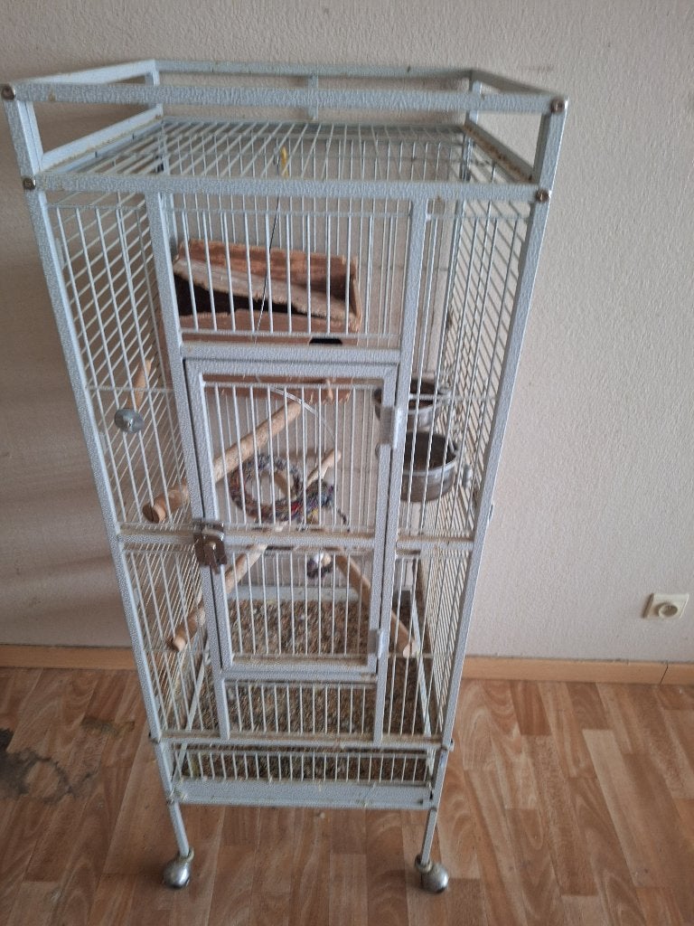 Vogelkooi, Ophalen, Vogelkooi