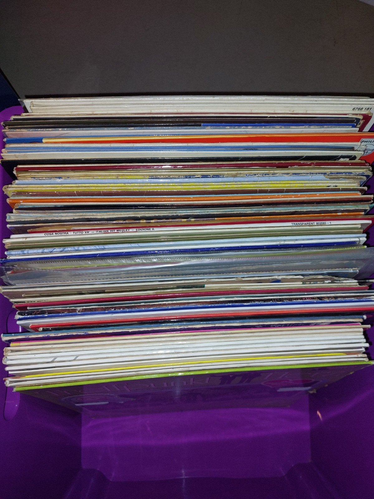 100 elpees vinyl lp diverse, Ophalen, Gebruikt, LP