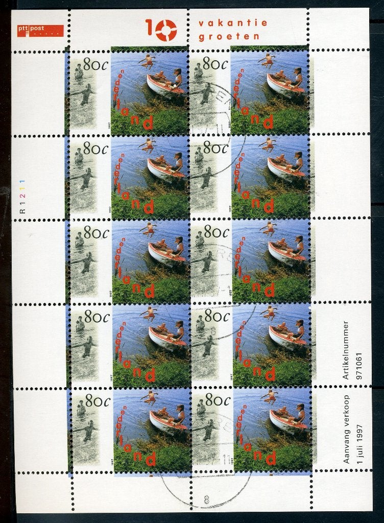 NEDERLAND V1727 gestempeld 1997 - Nederland Waterland, Verzenden, Na 1940, Gestempeld