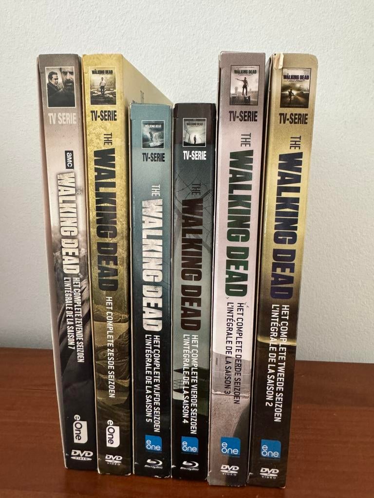 The walking dead dvd serie 2,3,4,5,6&7, Ophalen of Verzenden, Zo goed als nieuw