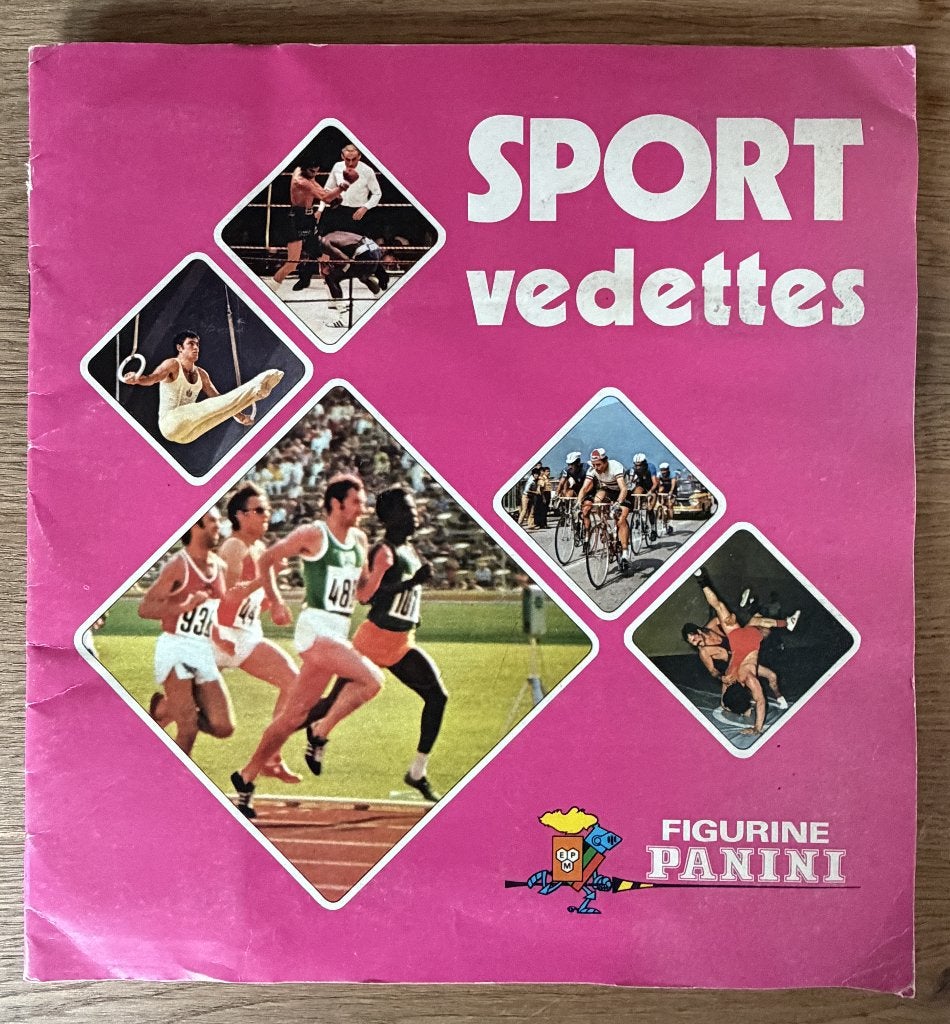 Sticker Album - Panini - Sport Vedettes (1974), Ophalen of Verzenden, Gebruikt, Sport