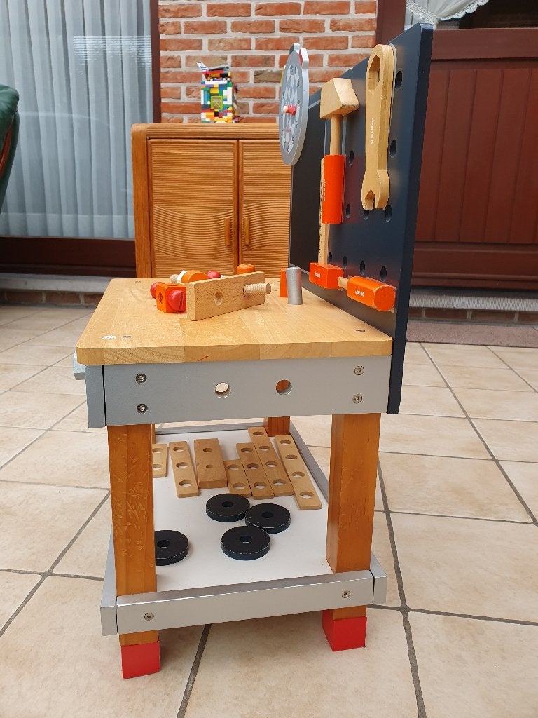 Janod werkbank kinderen, Ophalen, Gebruikt