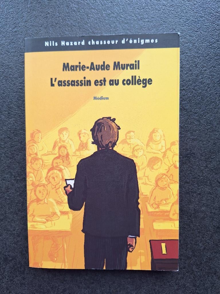 L'assassin est au collège - Marie-Aude Murail, Fiction, Marie-Aude Murail, Comme neuf, Enlèvement