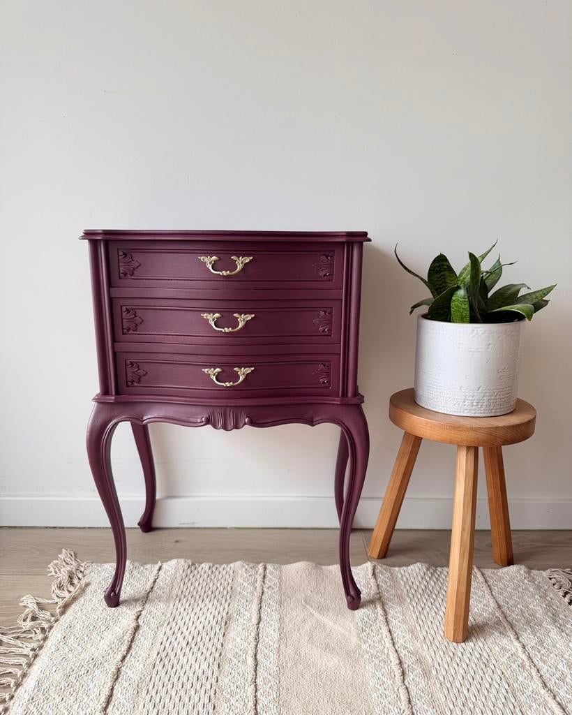 Vintage ladekast elderberry, Huis en Inrichting, Kasten | Ladekasten, Ophalen