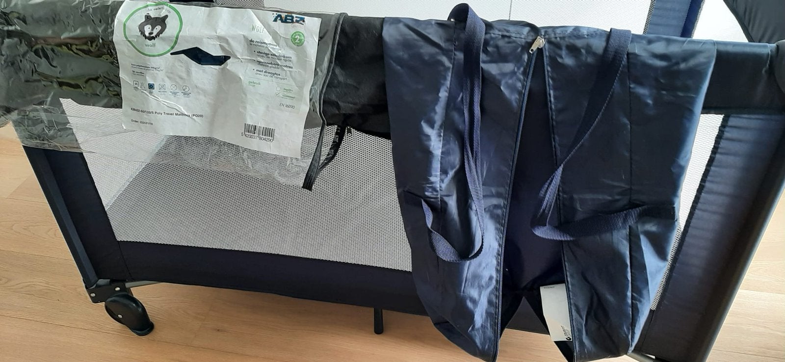 Reisbed dreambee, Kinderen en Baby's, Ophalen, Zo goed als nieuw, Minder dan 140 cm, Minder dan 70 cm