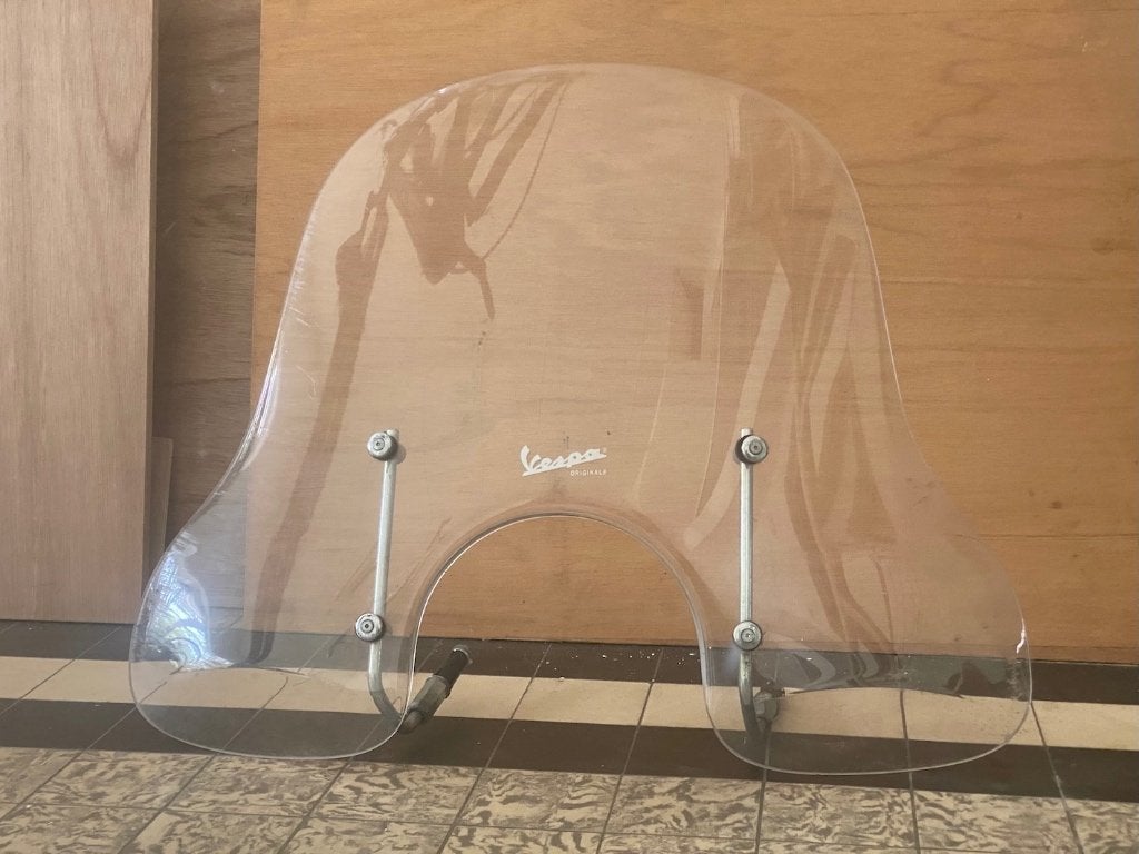 plexi windscherm Vespa original, Vélos & Vélomoteurs, Enlèvement, Utilisé, Autres types, Vespa