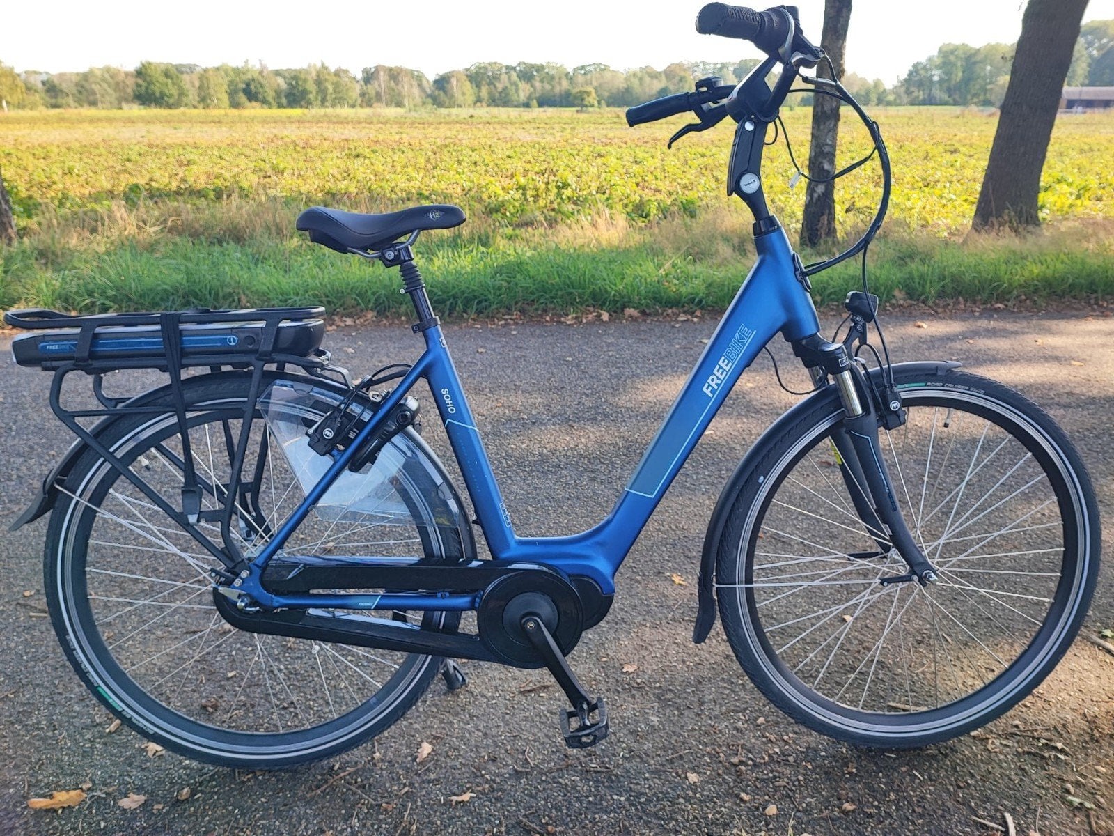 Freebike Soho Elektrische fiets – 561 Wh – 3669 km, 51 tot 55 cm, Ophalen, 50 km per accu of meer