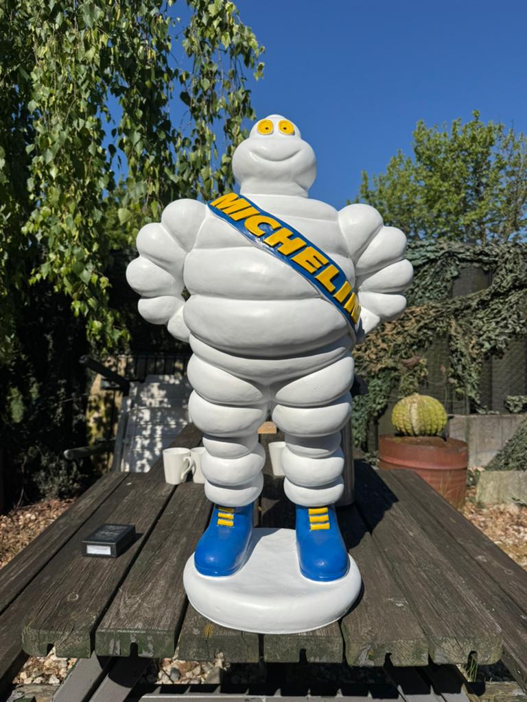Grande image publicitaire de pneus Michelin, Collections, Enlèvement, Comme neuf, Panneau publicitaire