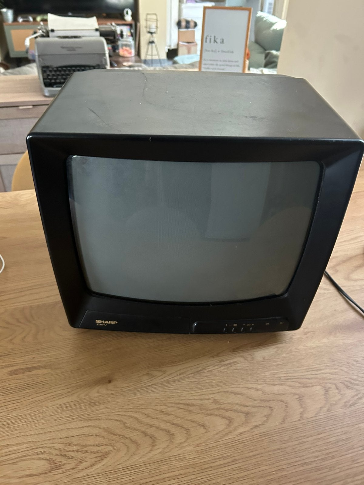 Téléviseur CRT Sharp pour les jeux retro, Enlèvement