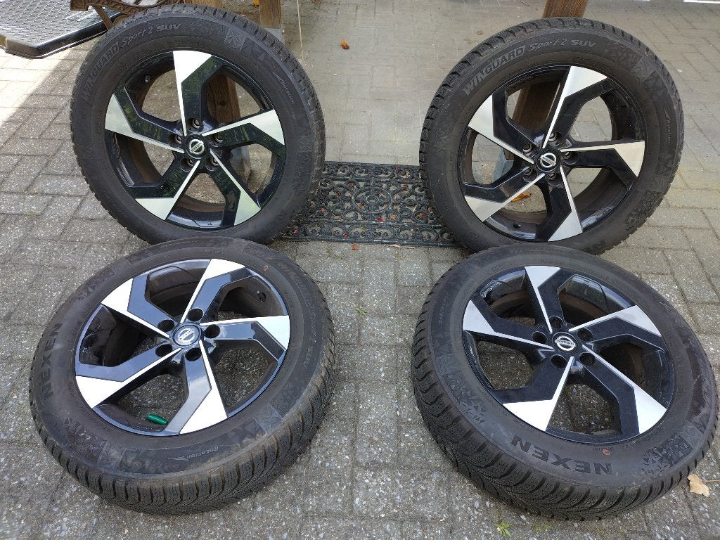 winterbanden Nissan Qashqai, Ophalen, Banden en Velgen, 17 inch, Winterbanden